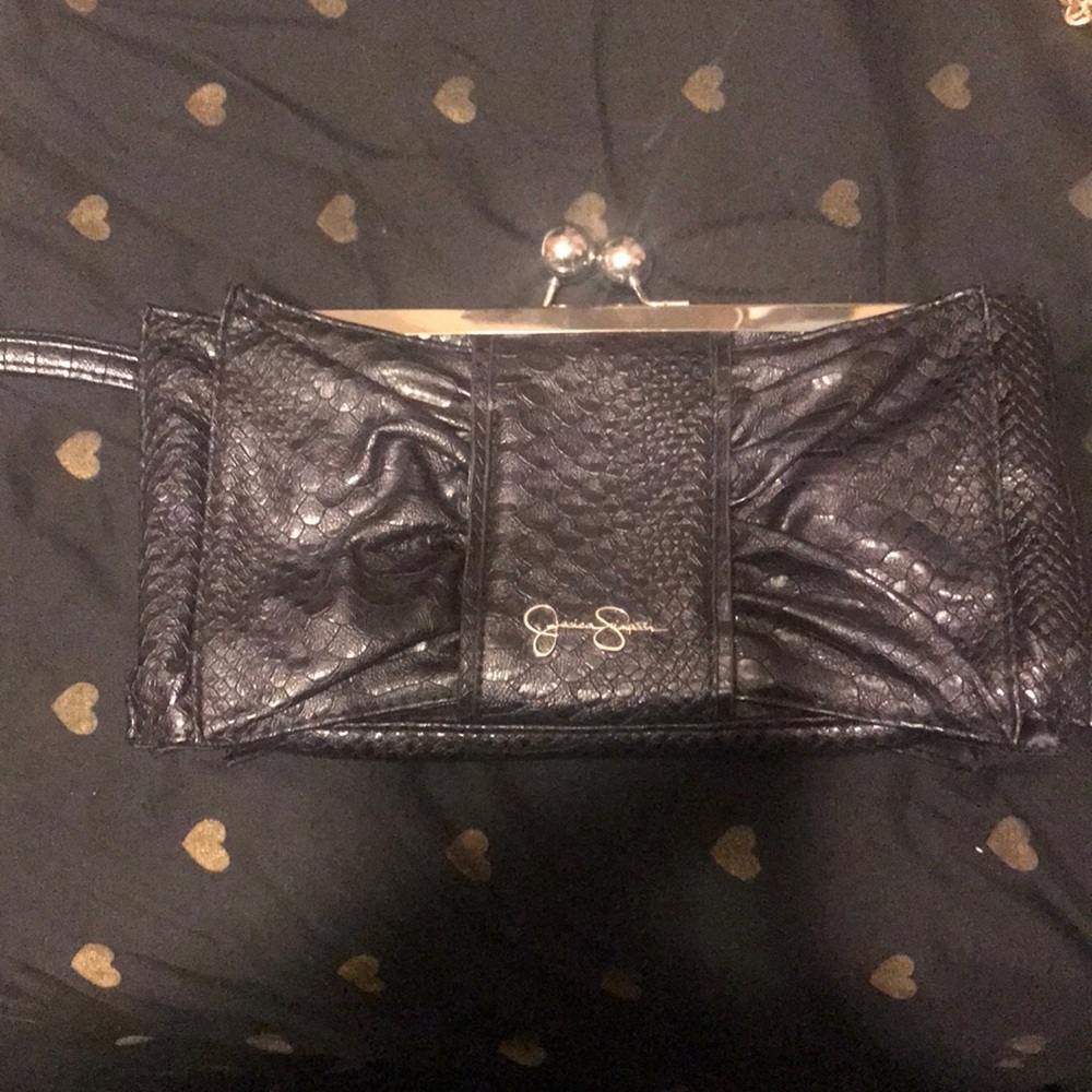 Black Jessica Simpson clutch